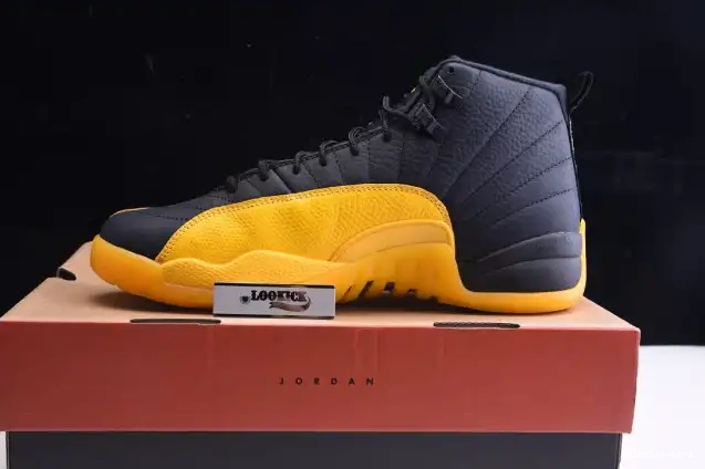 MaikeSneakers Retro Jordan 130690-070 University Air Black 12 Gold 0530